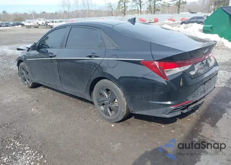 2022 Hyundai Elantra Sel z USA, uszkodzony, nr VIN KMHLM4AG4NU314993